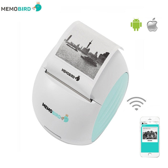 MEMOBIRD G2 Mini Phone WIFI Wireless Thermal Photo Printers