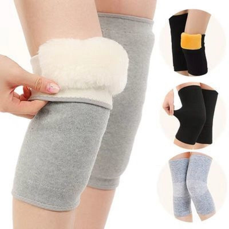 Protection Leggings Thickened And Fleece Knee Pads